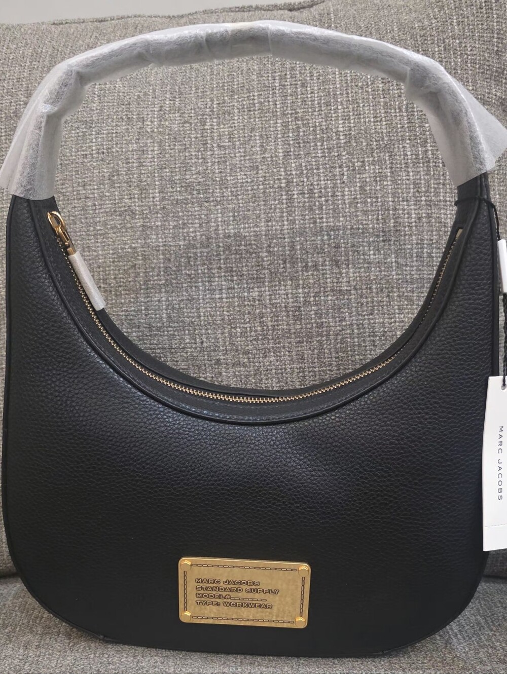 Marc Jacobs The Plaza Small Crescent Shoulder Crossbody Bag